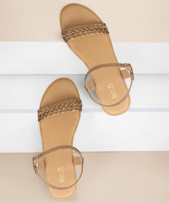 Inc.5 Women Wedges(Gold , 3)