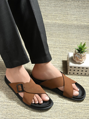 GREEN CARPET Men Casual(Brown , 10)
