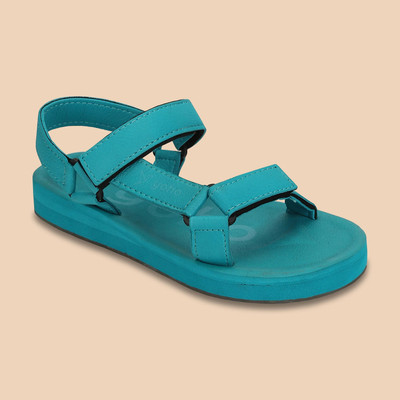 yoho YOHO EVA Sandals| Comfortable Cushioned Sole | TPR Base | Lightweight Women Flats(Blue , 5)