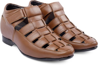 Sabates Men Casual(Tan , 8)