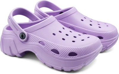 RADDZ SPORTS Women Clogs(Purple , 7)