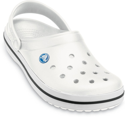 CROCS Crocband Unisex Clog Men Clogs(White , 10)