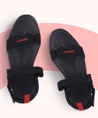 Sparx SS 468 Men Sports Sandals(Black, Red , 7 UK/India)