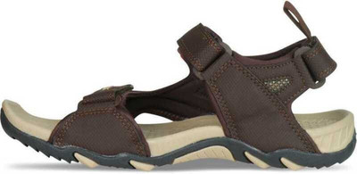 Sparx SS 485 Men Sports Sandals(Brown, Beige , 10)