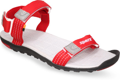 Sparx SS 414 Men Sandals(Red, Red , 10)