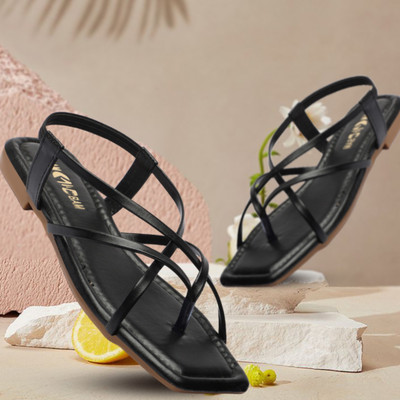 Bambam Women Heels(Black , 4)