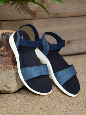 AJANTA Women Flats(Blue , 3)