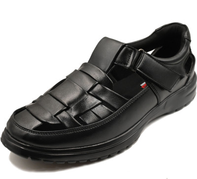 Doctor Ortho Flex Men Sandals(Black, Black , 7)