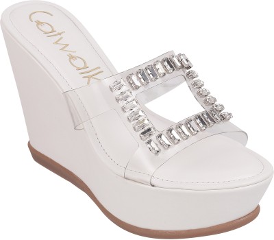 Catwalk Women Casual(White , 7)