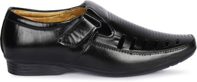 house of common Men Flats(Black , 8)