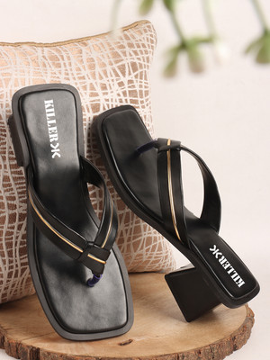 KILLER Women Heels(Black , 4)