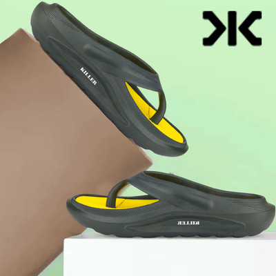 KILLER Men Flats(Yellow , 7)