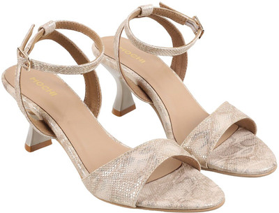 MOCHI Women Heels(White , 4)