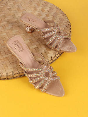 Denill Women Heels(Copper , 3)