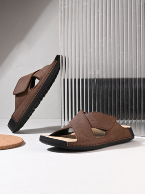 El Paso Men Sandals(Brown , 7)