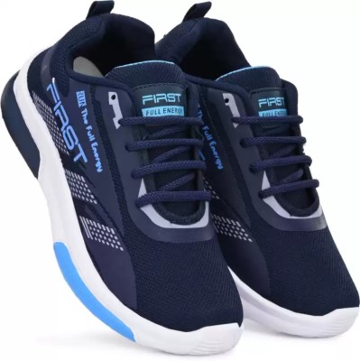 LNT FASHION Walking Shoes For Men(Navy , 7)