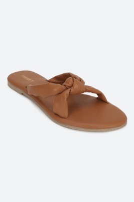 FOREVER 21 Women Flats(Brown , 7.5)