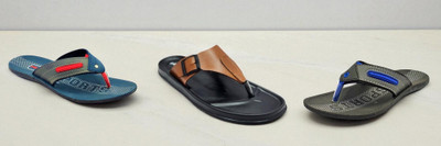 Classica Men Sandals(Blue, Red, Tan, Black , 10)