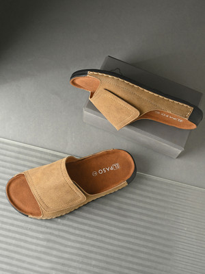 El Paso Men Sandals(Brown , 9)