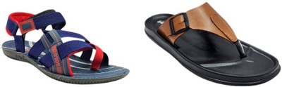Classica Men Sandals(Multicolor , 9)