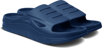BRUTON Clog Slippers | Ortho | Slides | Flipflop | Acupressure Men Clogs(Blue , 8)