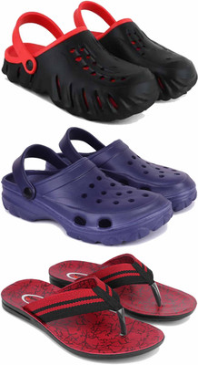 Pennen Men Clogs(Red , 10)