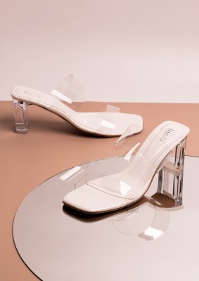 Inc.5 Women Heels(White , 3)