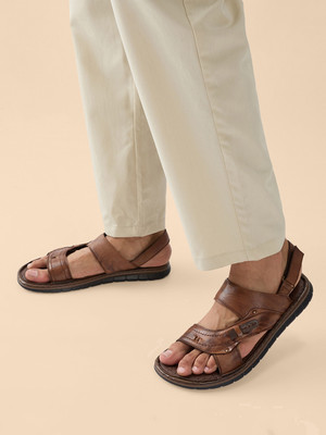 REGAL Men Sandals(Tan , 7)