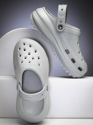 BERSACHE Women Clogs(Grey , 7)