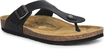 LEE COOPER Men Sandals(Black , 10)