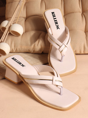 KILLER Women Heels(Camel , 5)