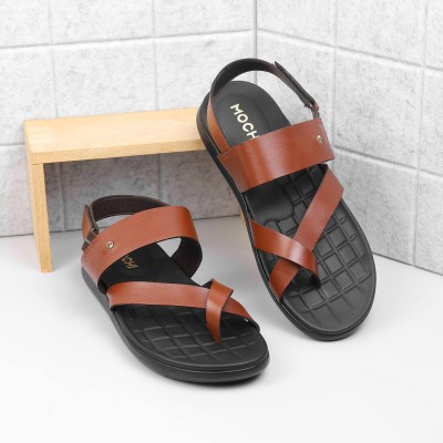 MOCHI Men Sandals(Tan , 9)