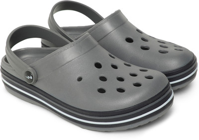 CAMPUS GC-4002 Men's Clogs | Cushion Comfort for All-Day Wear | Easy to Slip-On Men Clogs(Grey , 7)