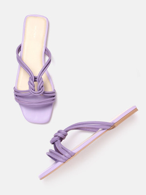 NAUTICA Women Flats(Purple , 8)