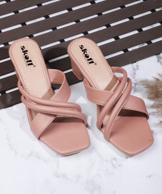 SKOLL Women Heels(Pink , 3)