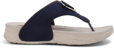 Cozy Wear Women Flats(Blue , 6)