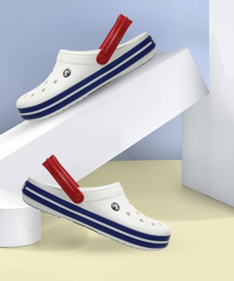 CROCS Men Clogs(White , 6)