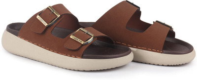 FAUSTO Men Sandals(Tan , 9)
