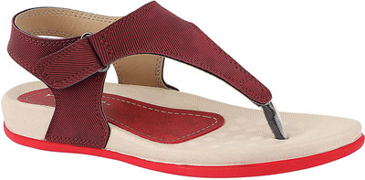 VRINDHA Women Casual(Red , 8)