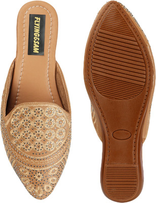 FLYING&SAM Women Flats(Beige , 3)
