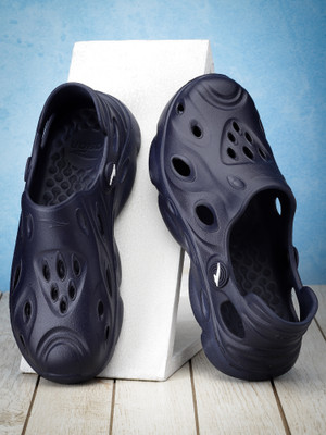 asian Men Clogs(Navy , 7)