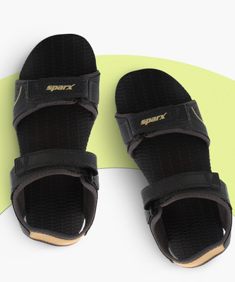 Sparx Men Sandals(Grey, Beige , 6)