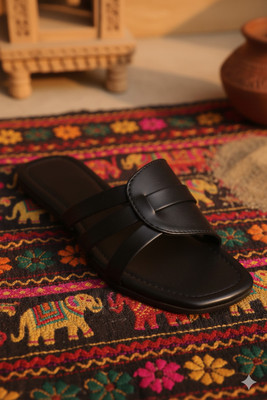 Clorigs Women Wedges(Black , 4)