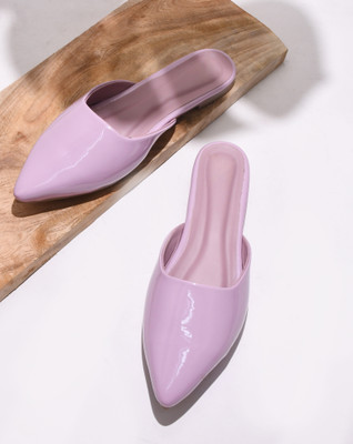 Froh Feet Women Flats(Purple , 3)