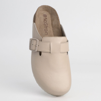 NoStrain Women Flats(Beige , 8)