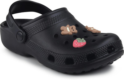 Cassiey Women Clogs(Black , 7)