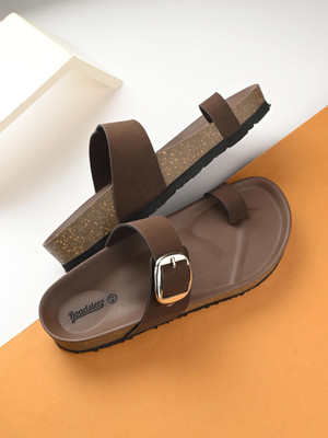 Roadster Men Sandals(Brown , 6)