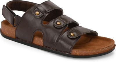 KILLER Premium Backstrap Comfortable Men Sandals(Brown , 7)