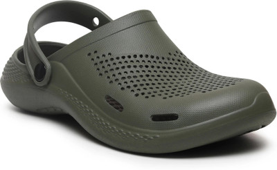JUSAN Men Clogs(Olive , 8)