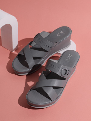 Inc.5 Women Heels(Grey , 8)